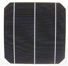 Typical crystalline silicon solar cell